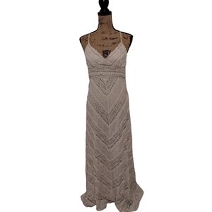 Willow And Clay Lace Maxi Dress Women's Size L